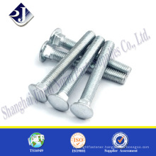 supplier from China zinc plated flat head m4 carriage bolt